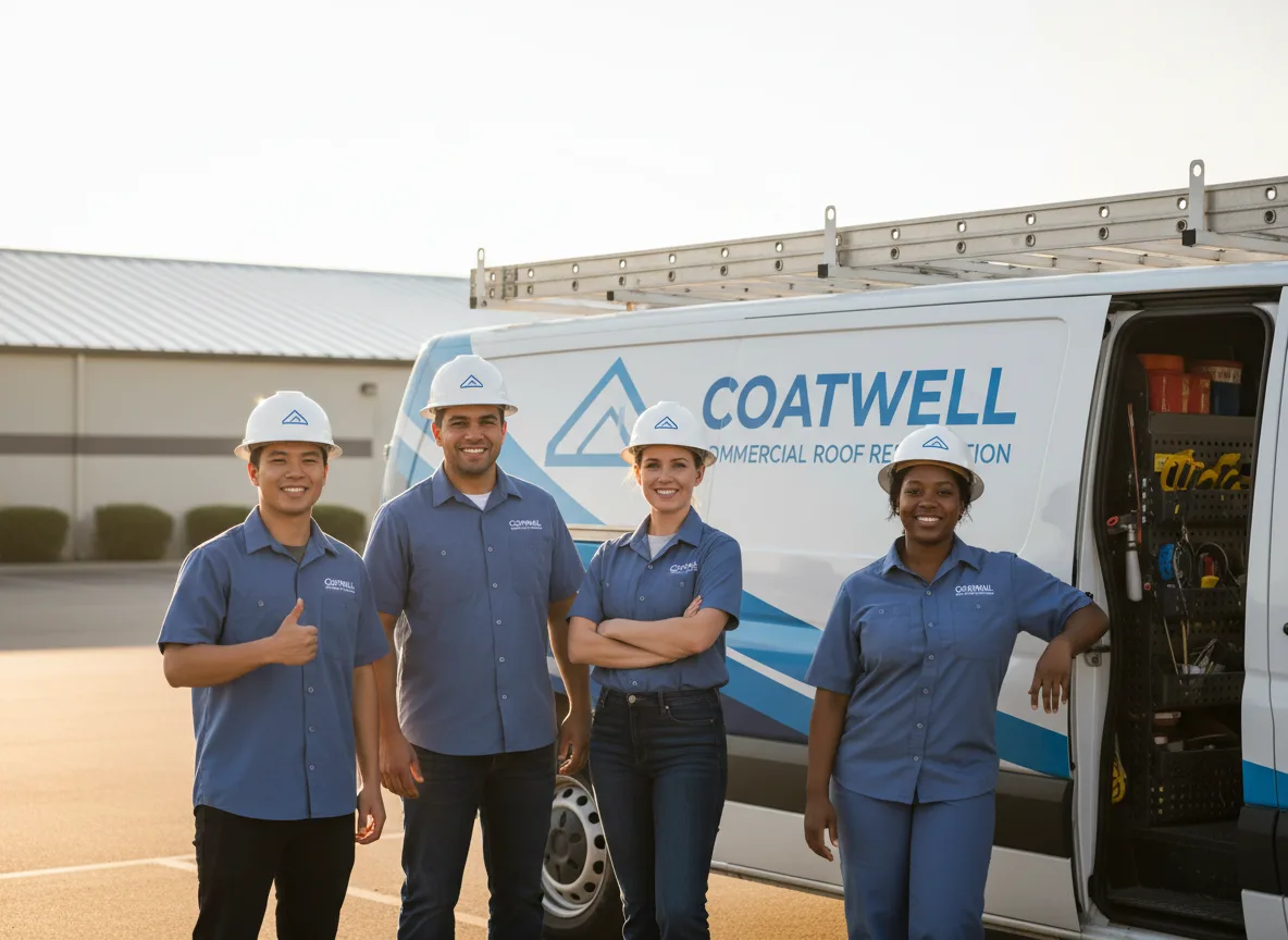 Commercial roof coating company in Fullerton, NE